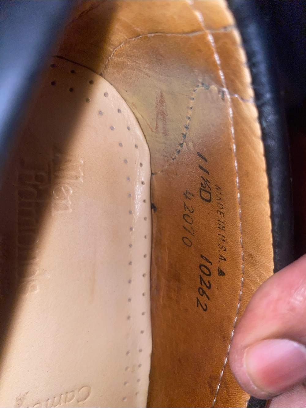 Allen Edmonds Black Leather Penny Loafers - Picture 6 of 6